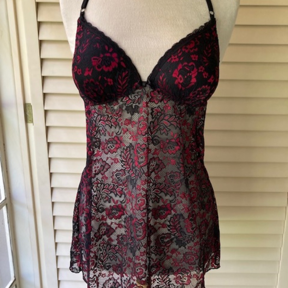 Lilac And London Babydoll With Built In Bra